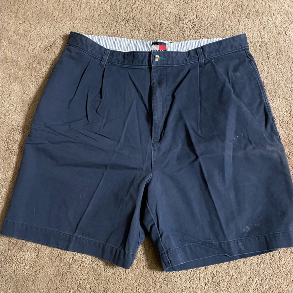 Men’s blue Tommy Hilfiger blue shorts, size 38